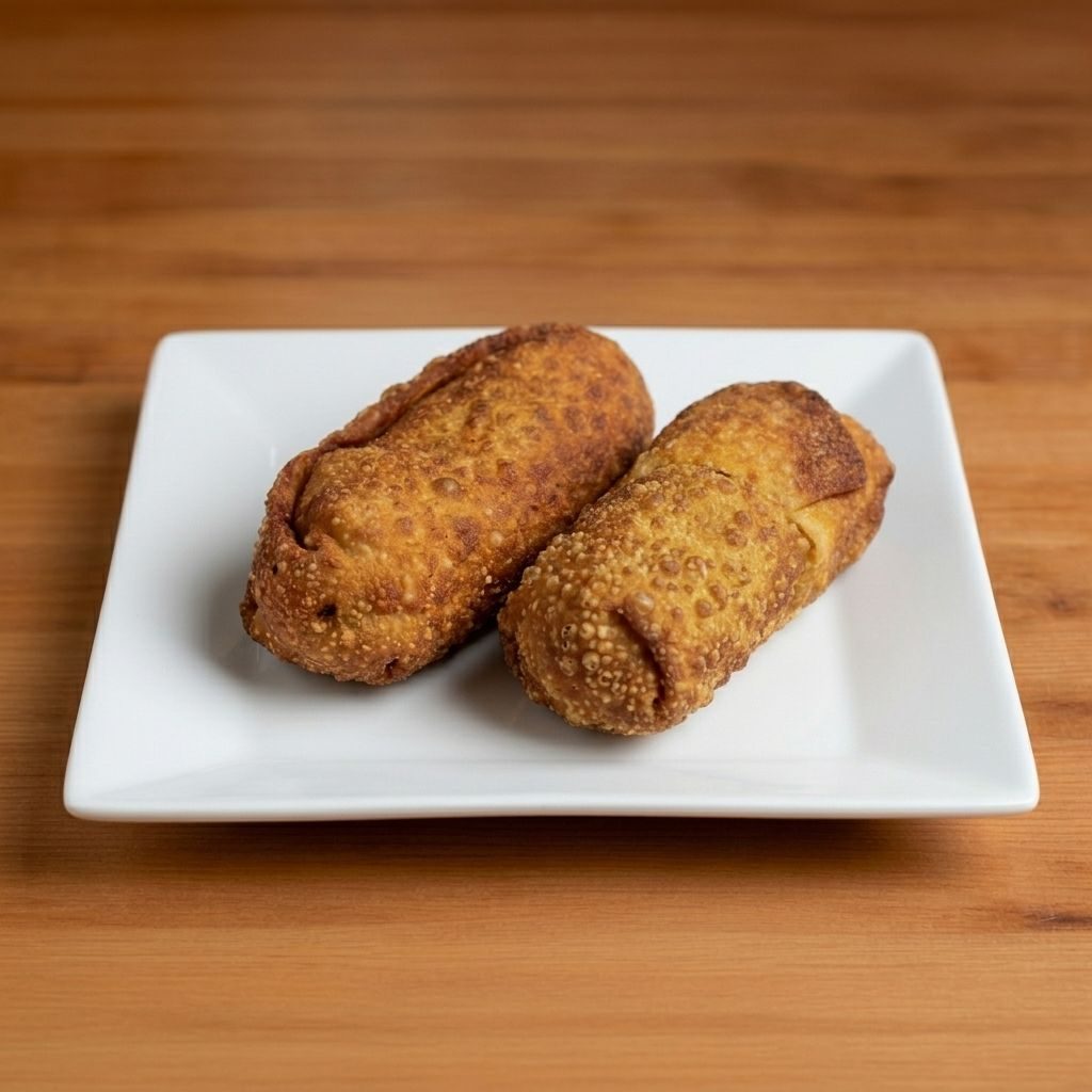 CHEESESTEAK EGG ROLLS.